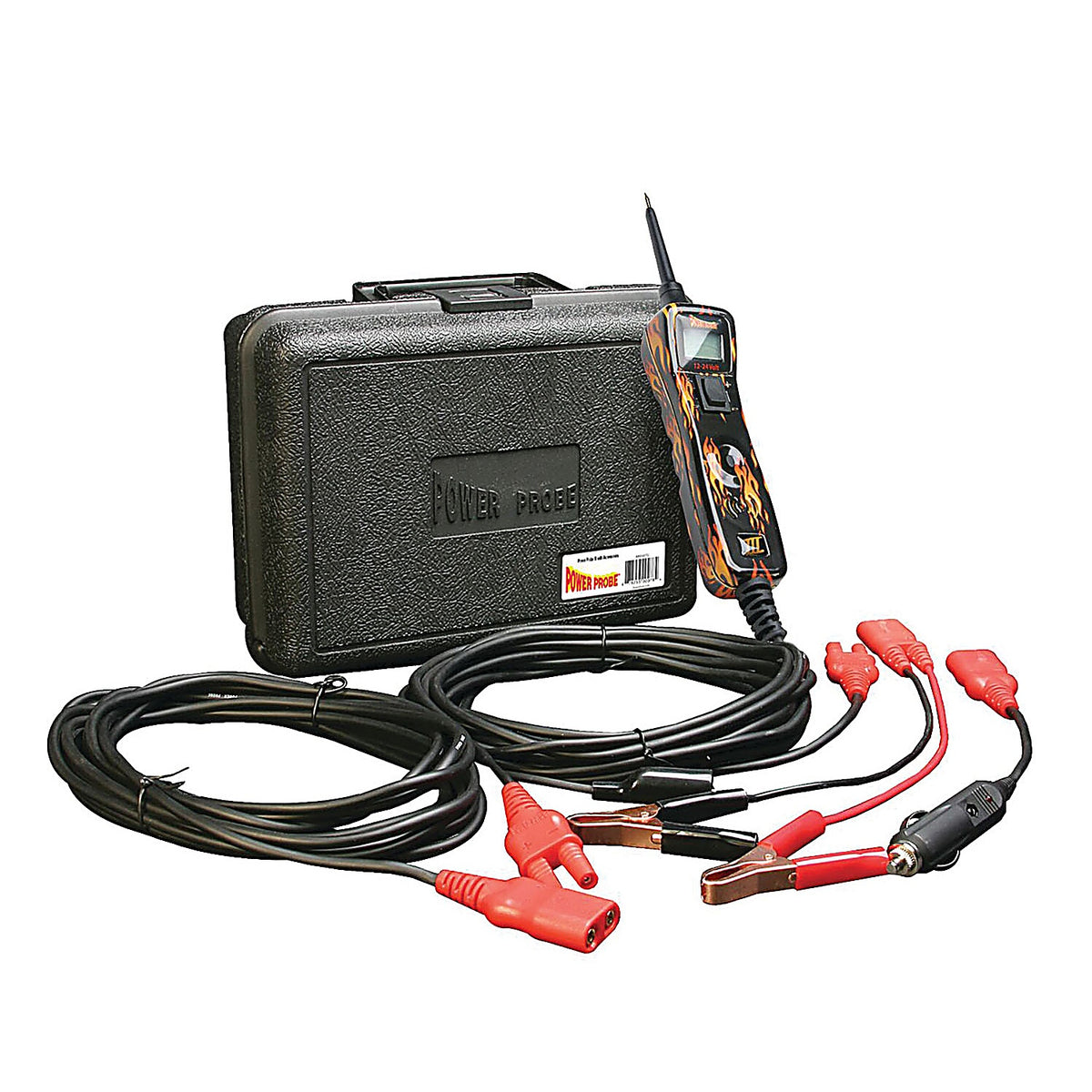 Power Probe - PP319FIRE - Power Probe III with Case and Accessories, Flame Print