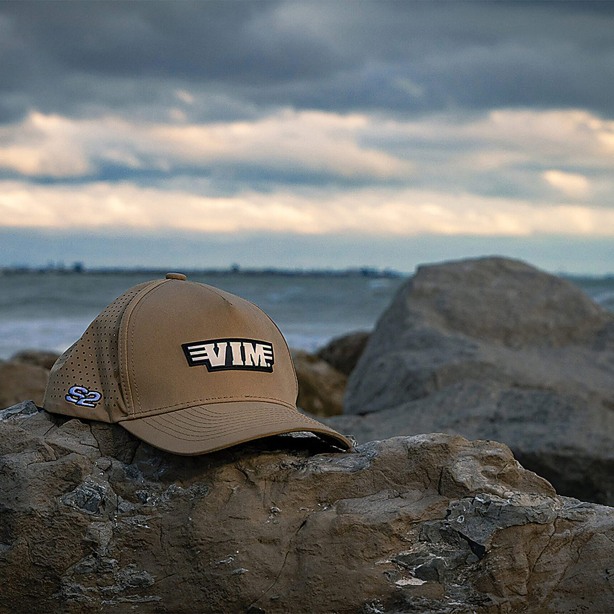 VIM Tools - PVCTN - PVC White Vim Logo & S2 Tan Hat
