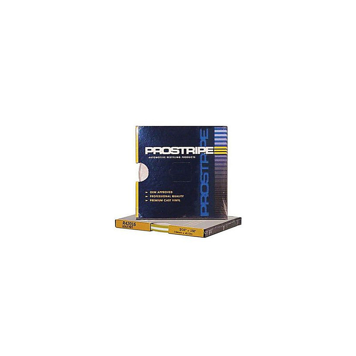 Prostripe - R42016 - 5/16IN x 150' Multistripes Gold Metallic