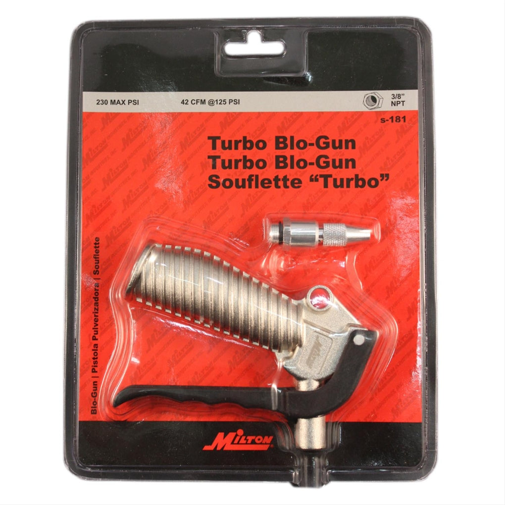 Milton - S-181 - 42 CFM @ 125 PSI Turbo Blo-Gun