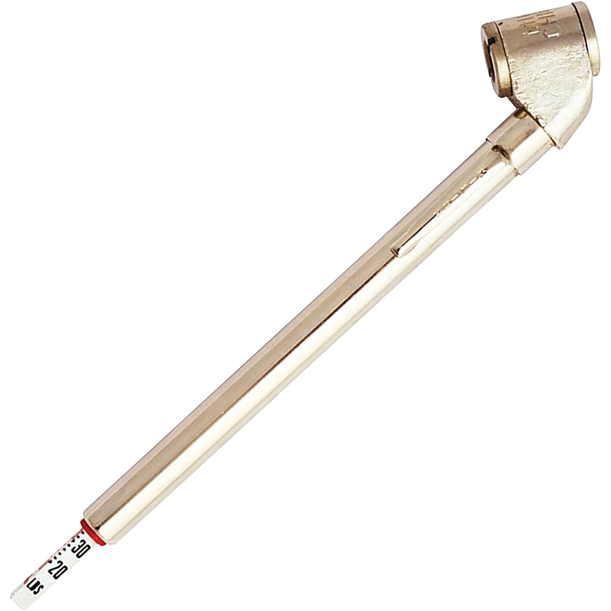 Milton - S-927 - Tire Pressure Gauge, Dual Head Air Chuck, Nickel-Plated Brass, 20-120 PSI Trucks, Rvs, and Cars