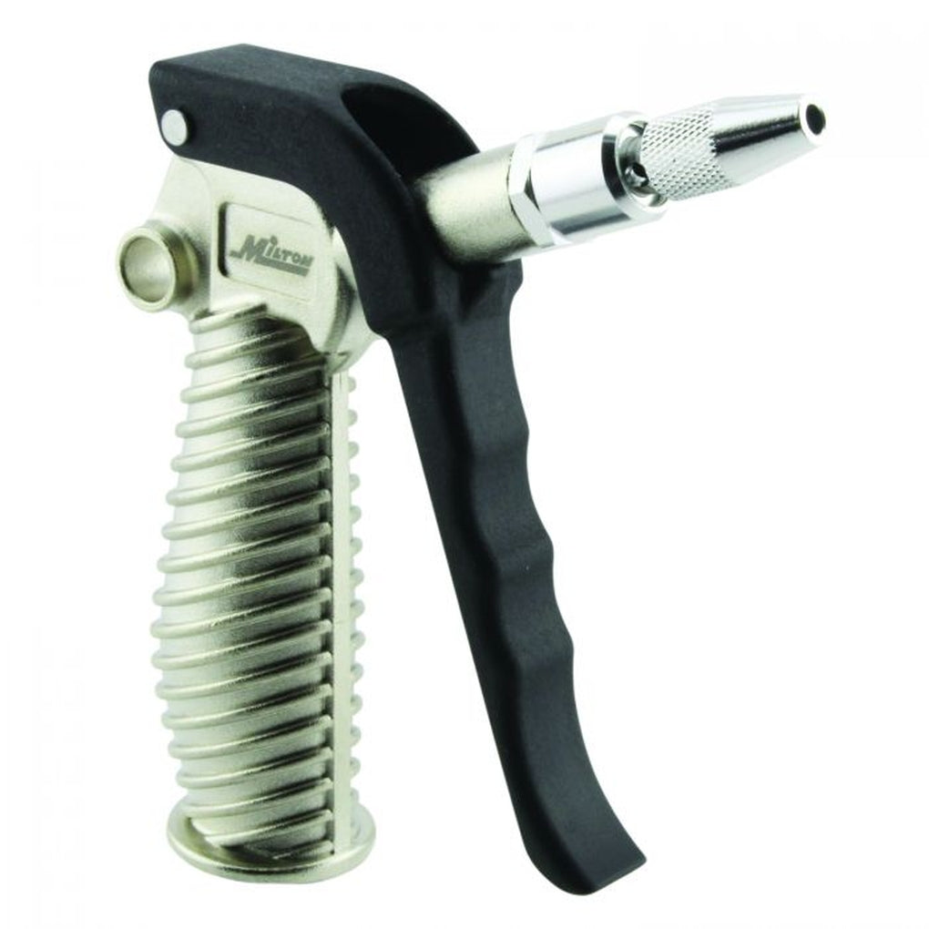 Milton - S-181 - Turbo Pistol Grip Blow Gun - Adjustable Nozzle - 42 CFM - 230 Max PSI