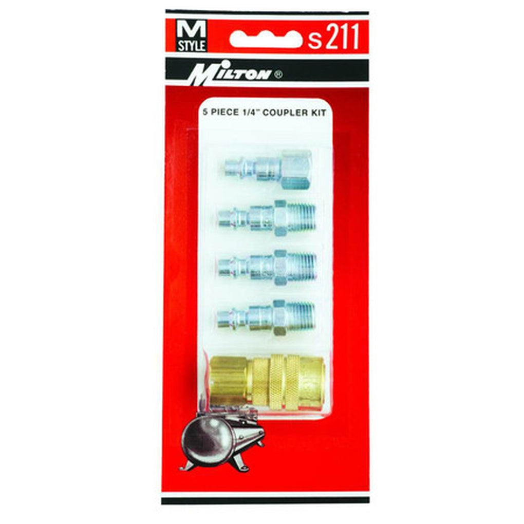 Milton - S211 - 5 Piece M-Style Coupler Kit