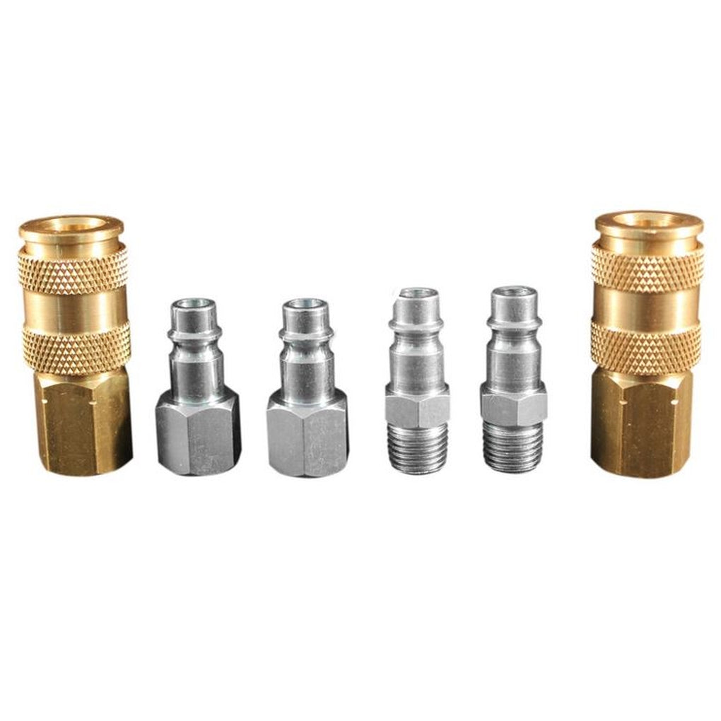Milton - S-217 - 6 PC. in V in Style Hi-Flow Coupler and Plug Kit