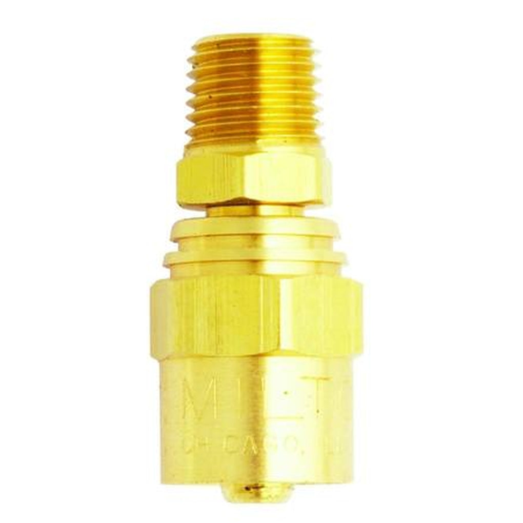Milton - S621 - Reusable End, 1/4 in MNPT, Fits 3/8 in x 3/4 in