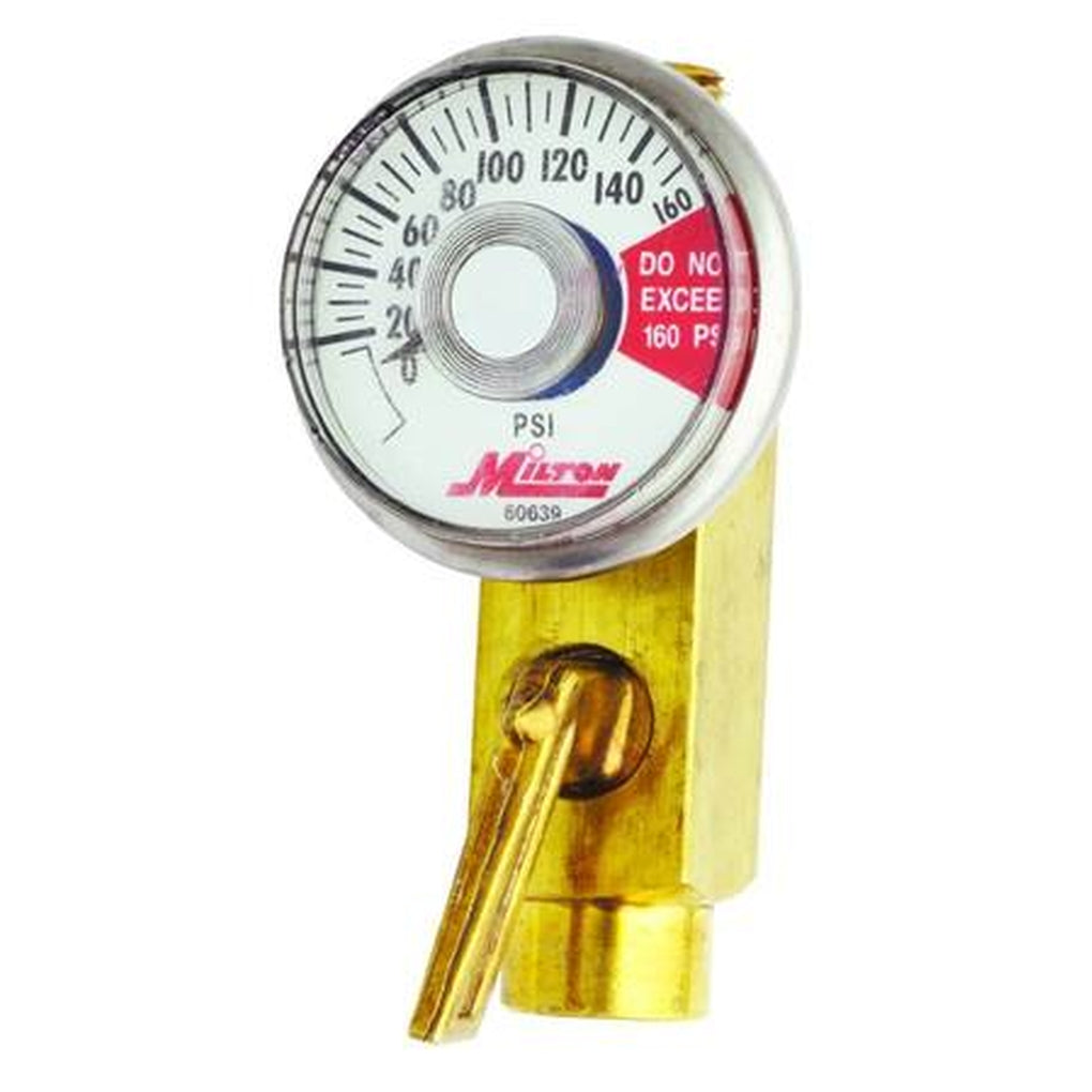 Milton - S638-1 - In-Line Air Regulator W/Gage F.1/4 in x M.1/4 in