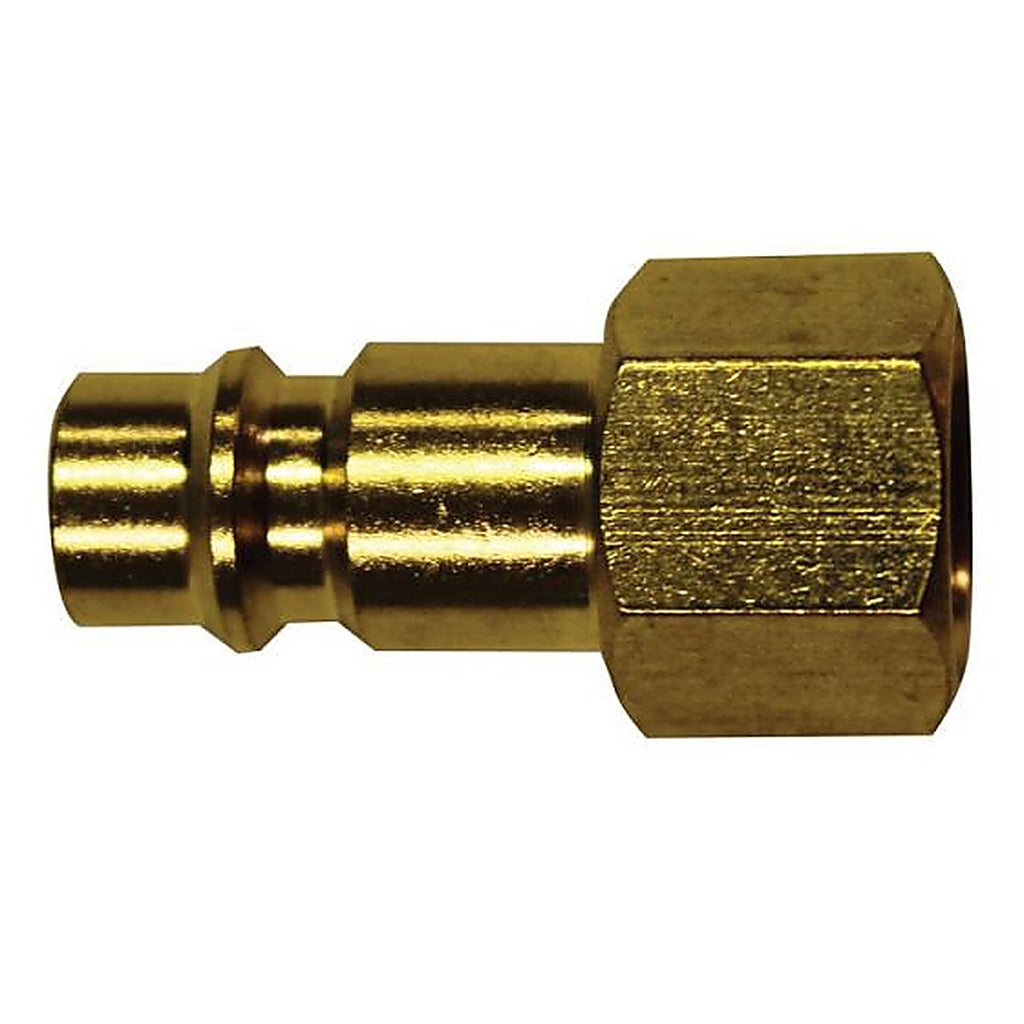 Milton - S761 - Highflowpro V-Style Plug, 1/4 Inch, Fnpt, Brass