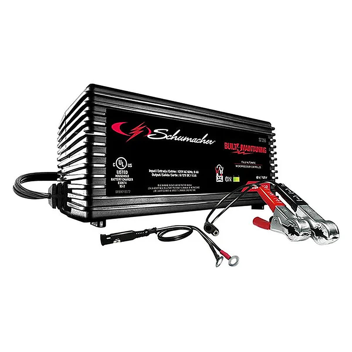Schumacher - SC1355 - 1.5A 6V/12V Fully Automatic Battery Maintainer