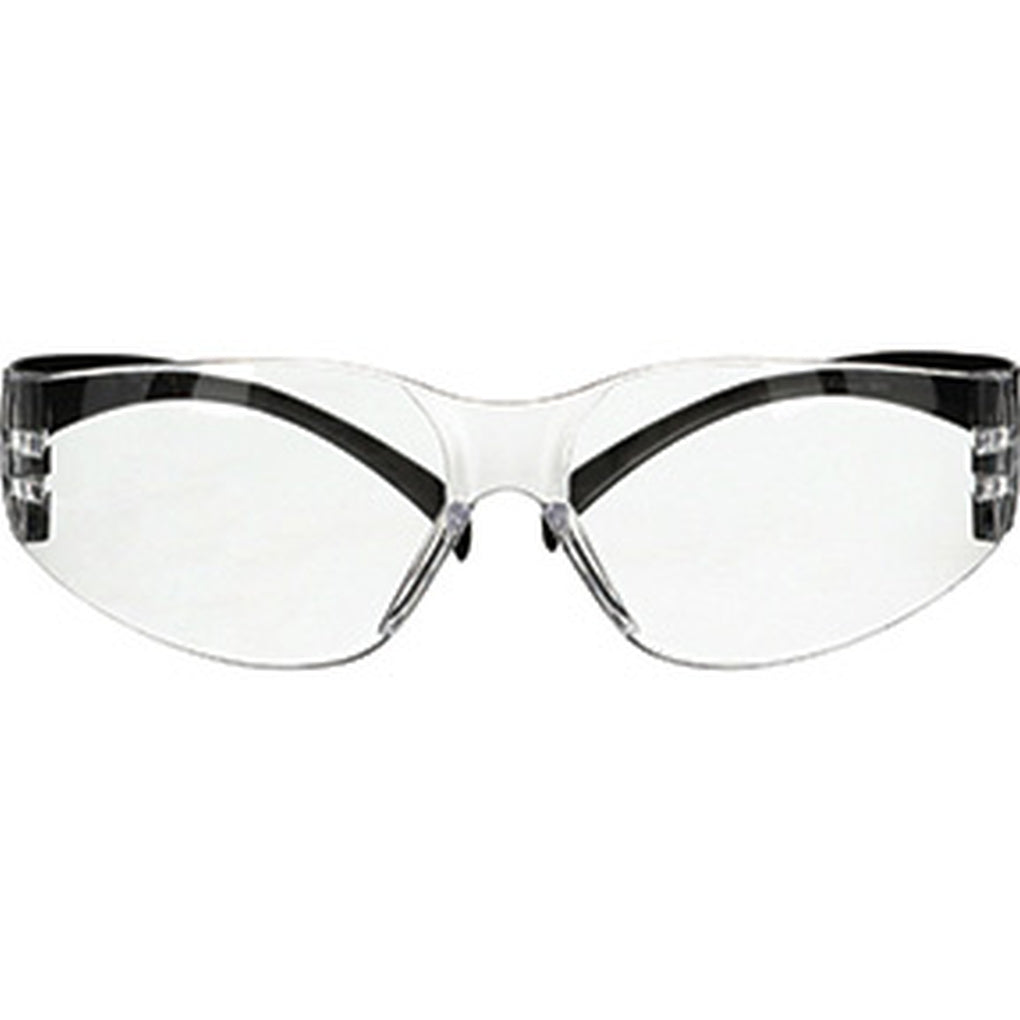 3M - SF101AF - SecureFit 100 Series SF101AF-BLK Black Temples Clear Anti-Fog/Anti-Scratch Len