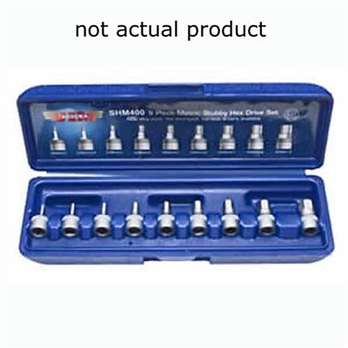 VIM Tools - SHM406 - 1/4 in Sq. Drive 6mm Hex 1-Piece Driver