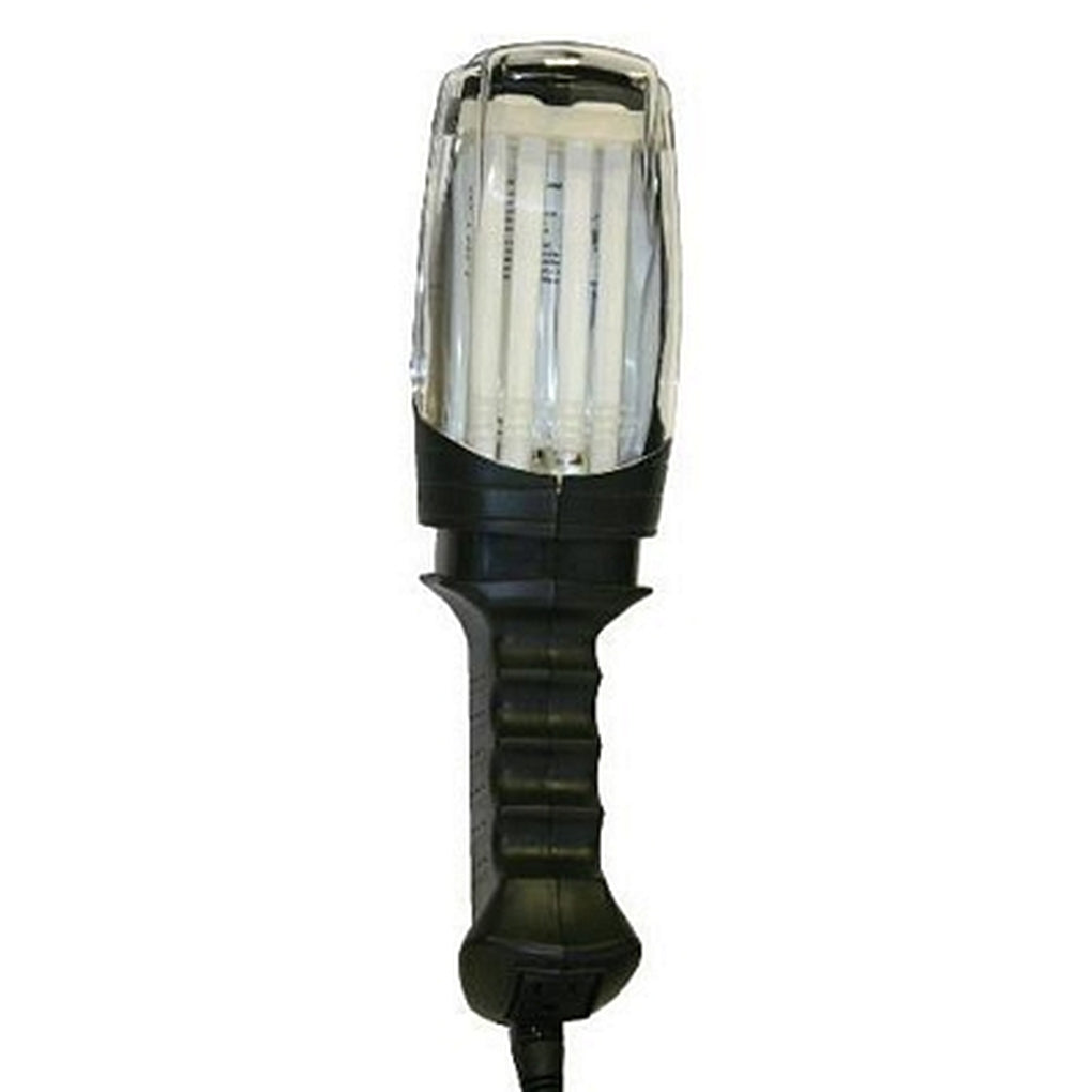 Bayco - SL975 - 26w Fluorescent Work Light - Single Outlet - Ergo Handle w/ Two Swivel Hooks