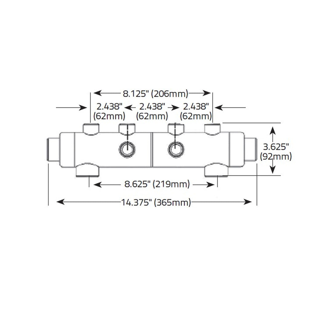 ArcticFox - ST-1596 - Manifold W/Hardware