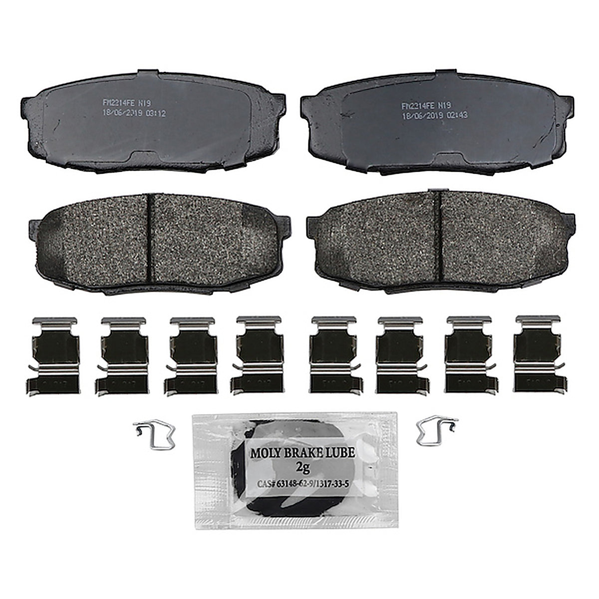 Wagner - SX1304 - SevereDuty Rear Disc Brake Pad Set