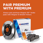 Wagner - SX1304 - SevereDuty Rear Disc Brake Pad Set