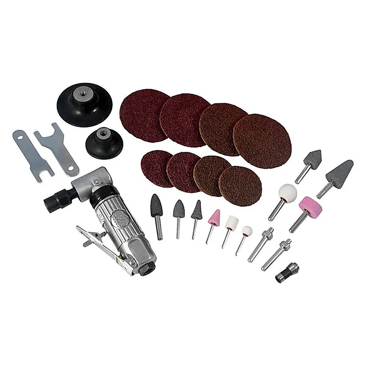 Sunex Tools - SX264K - Mini Angle Air Die Grinder Kit, 1/4 in