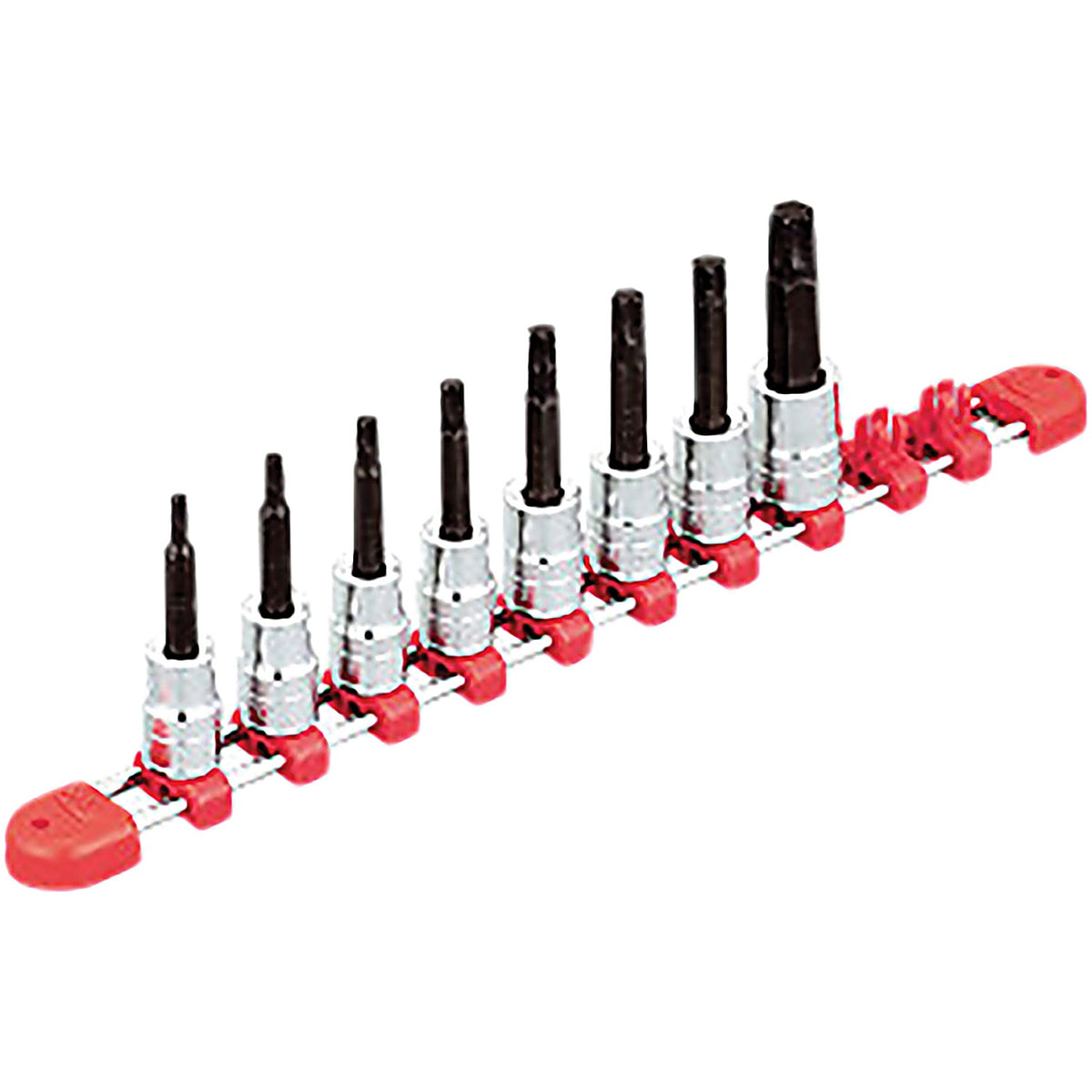 Nepros - TBT308T - 3/8 Inch Sq. Tt-Type Torx Bit Socket Set (8Pcs.)