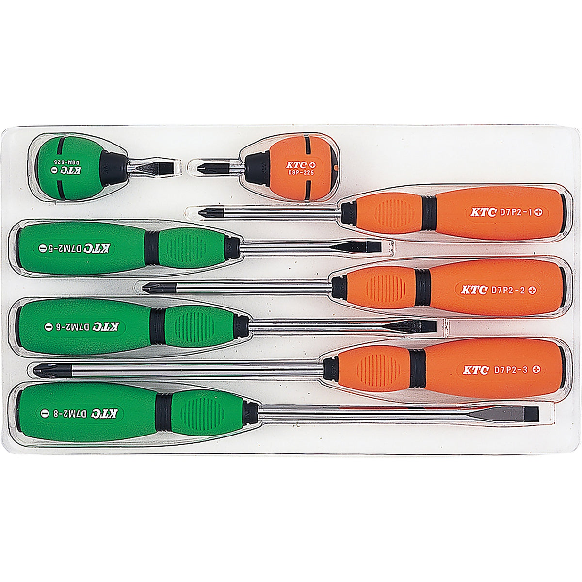 Nepros - TD2798 - Soft Grip Screwdriver Set (8Pcs.)