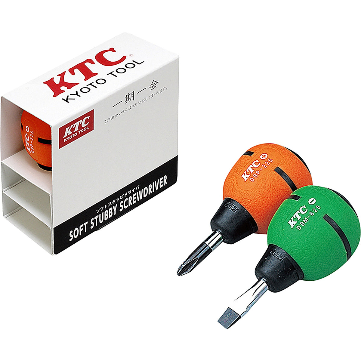 Nepros - TD902 - Soft Grip Stubby Screwdriver Gift Set (2Pcs)