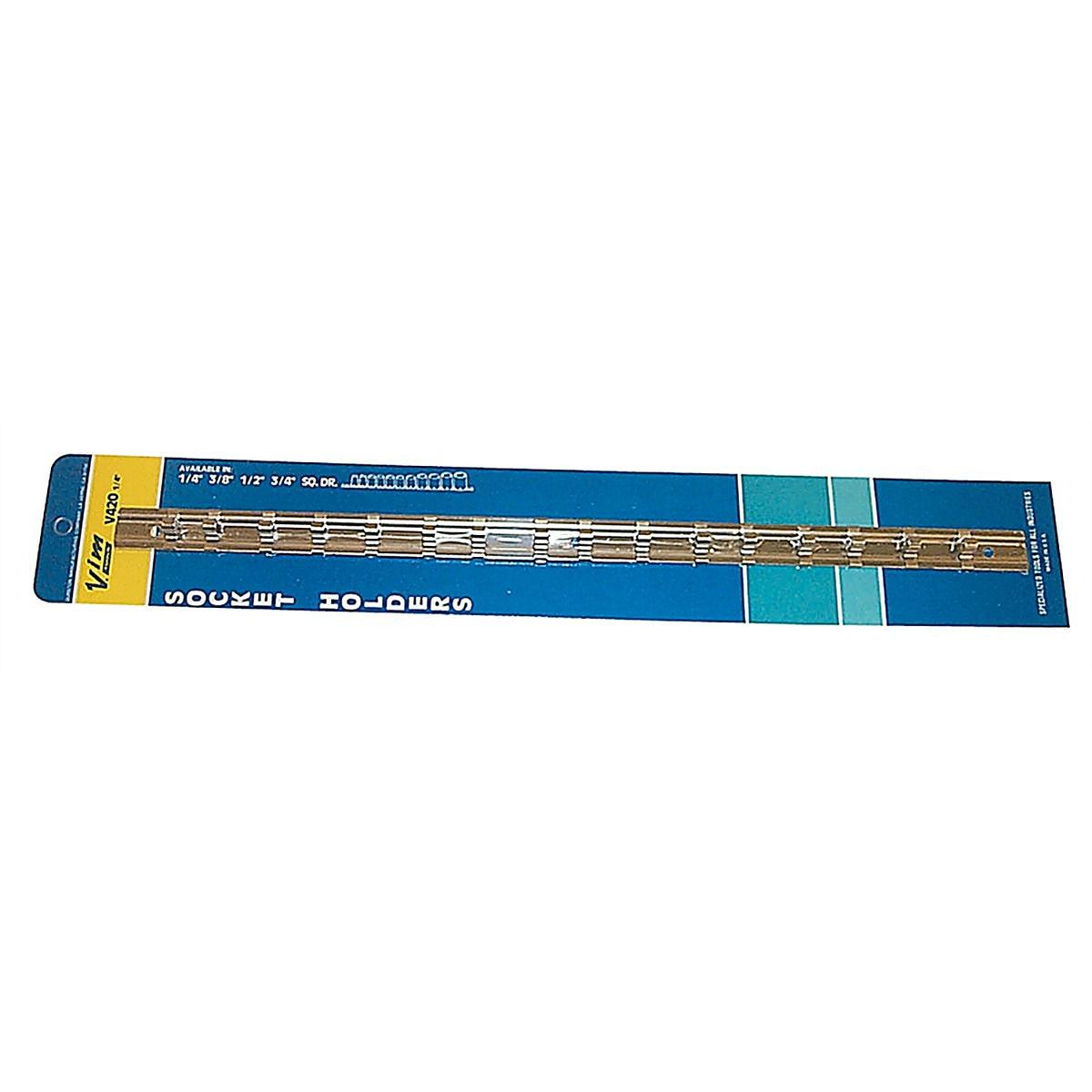 VIM Tools - V420 - 1/4 in Socket Holder Rail