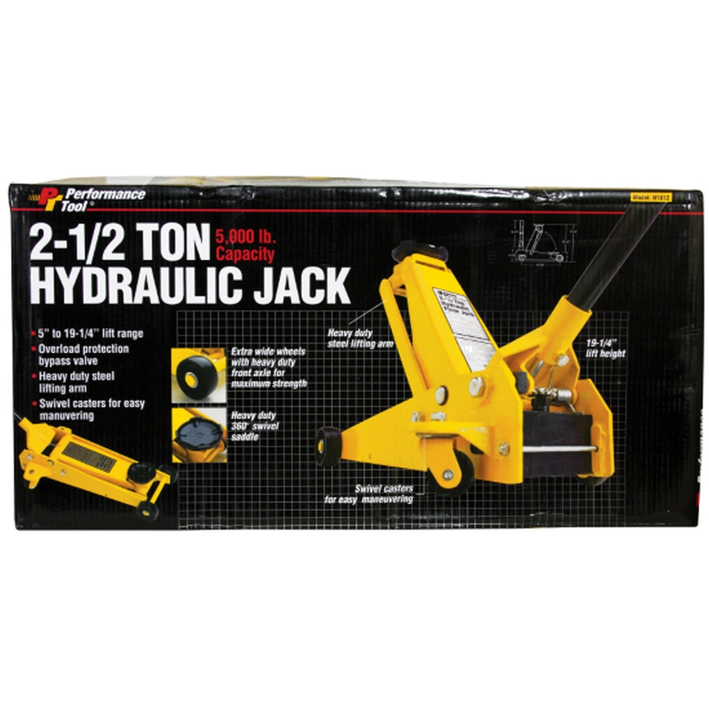 Performance Tool - W1612 - 2 1/2 Ton Garage Service Jack
