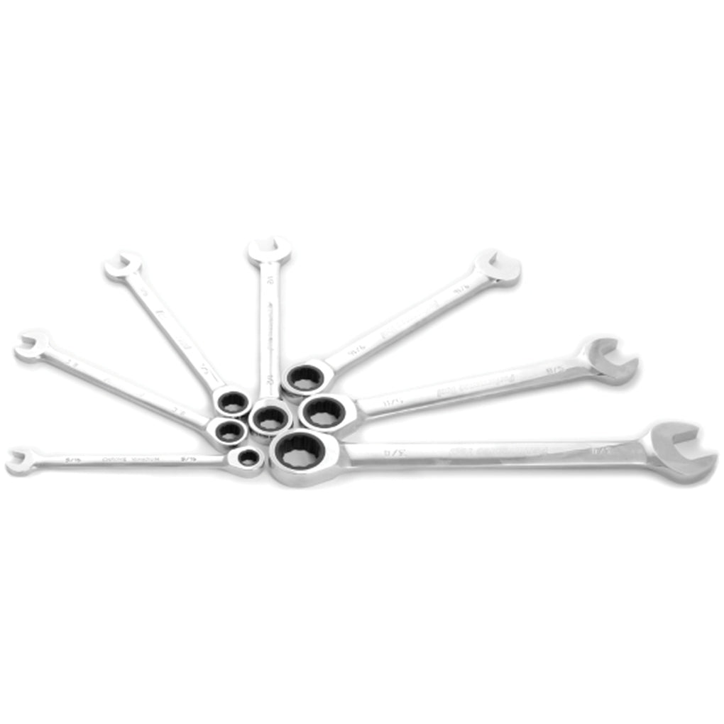 Performance Tool - W30630 - 7 Piece SAE Ratcheting Wrench Set