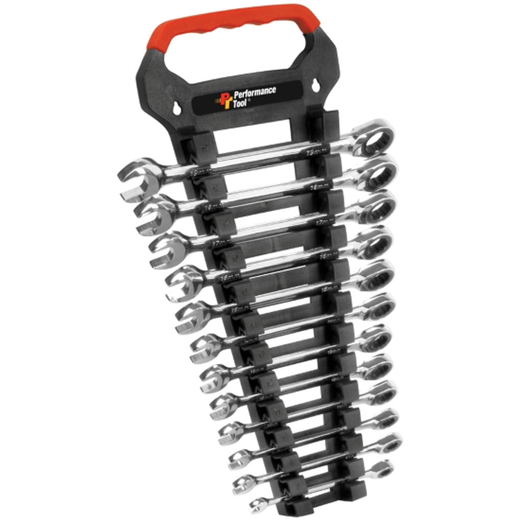 Performance Tool - W30642 - 12Pc Met Ratcheting Wrench Set