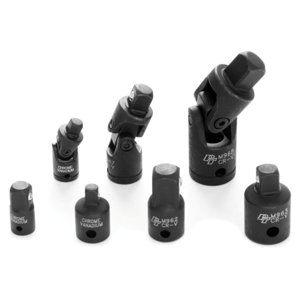 Performance Tool - W30937 - 7 Piece Impact U Joint & Adpt Set