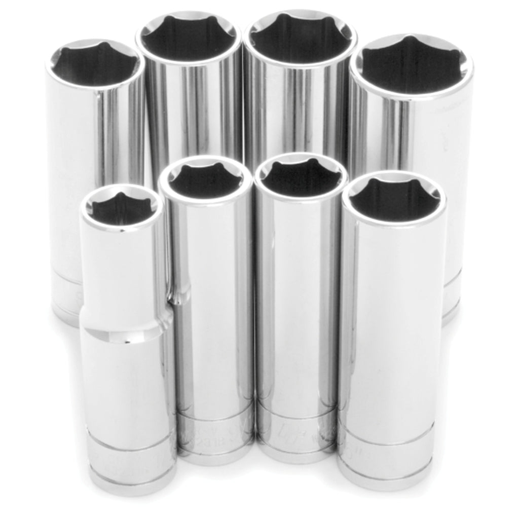 Performance Tool - W32300 - 8 Piece 1/2 in Dr SAE DW Socket Set