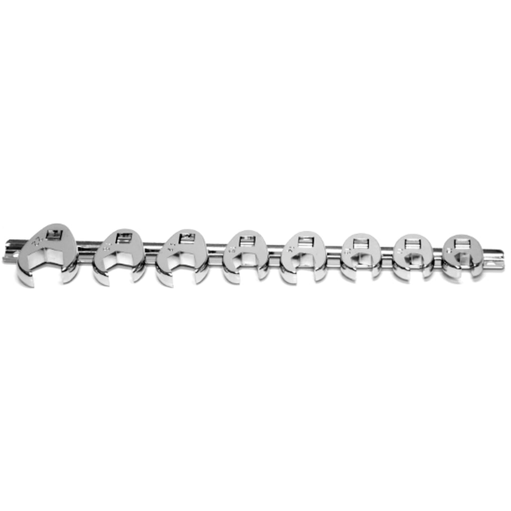 Performance Tool - W352 - 8 Piece Metric Crow Foot Wrench Set