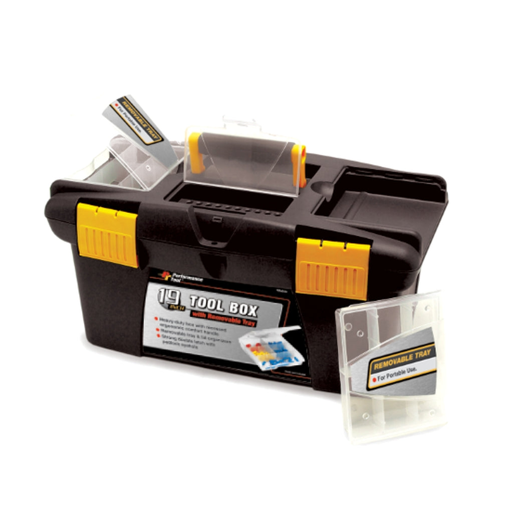 Performance Tool - W54019 - 19 in Plastic Tool Box