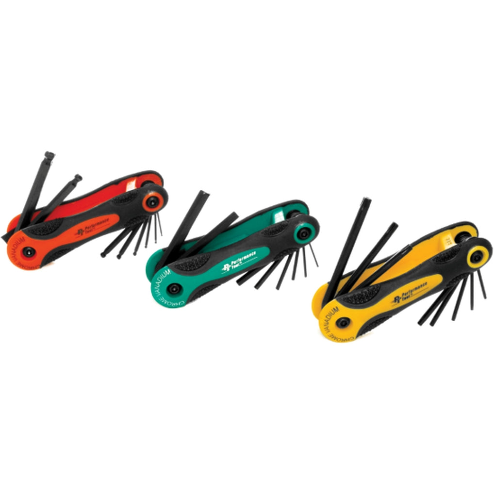Performance Tool - W80287 - 3 Piece Folding Key Set