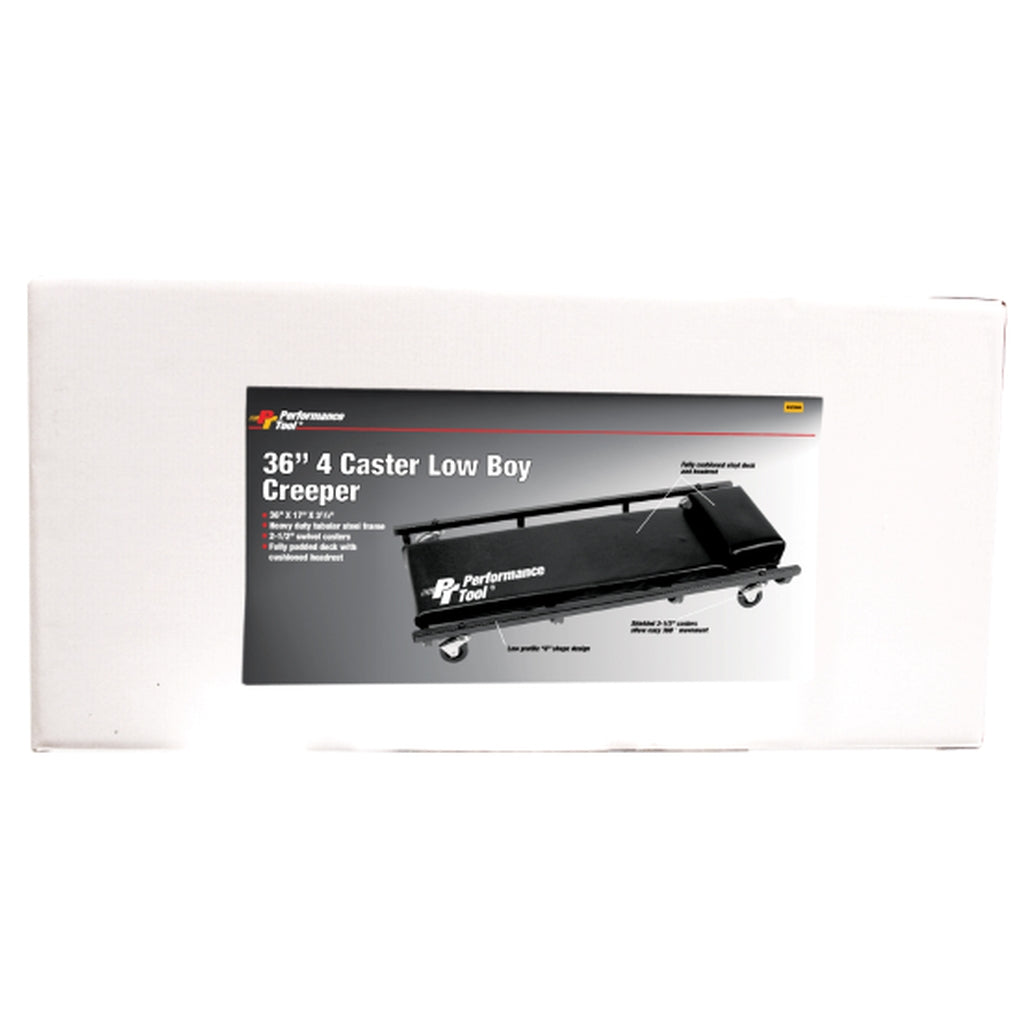 Performance Tool - W85004 - 36 in 4-Caster Creeper