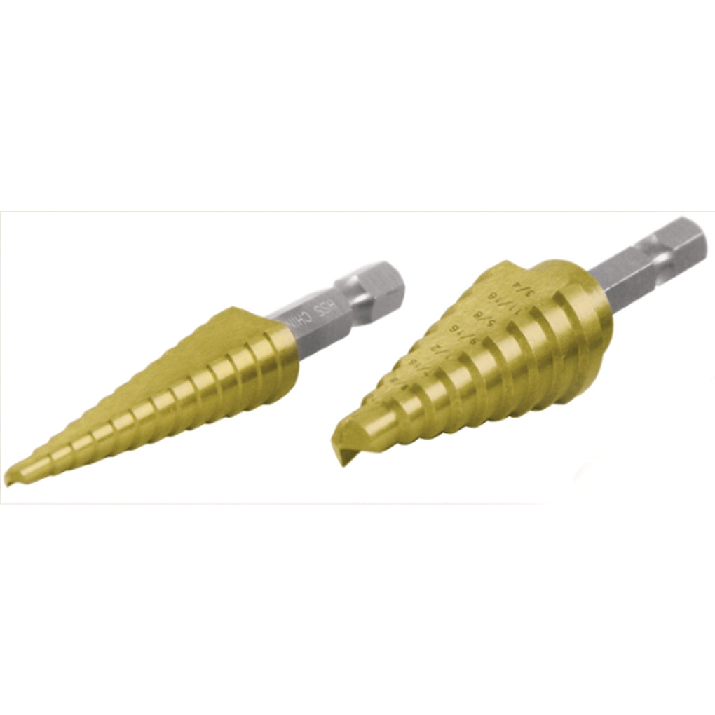Performance Tool - W9004 - 2-Piece Step Drill Set