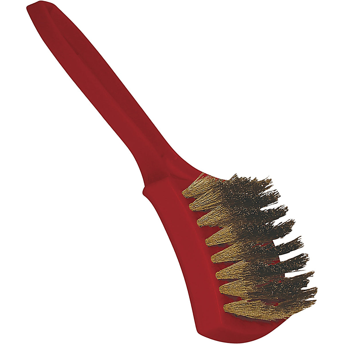 Hi-Tech Industries - WWBB-1 - Super Dense Â¾ Brass Wire Bristles, 8 Handle. Bristles Are Crimped for Added Strength.