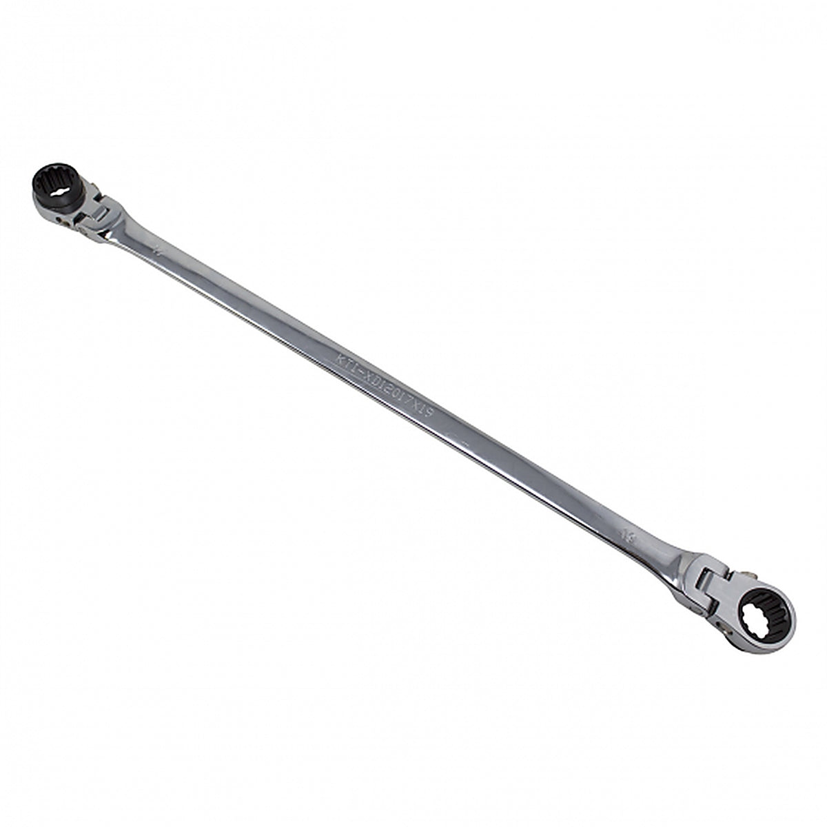 K Tool - XD12017X19 - Ratcheting Wrench Double Flex 120 Tooth 17mm X 19mm
