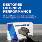 Wagner - ZD366 - Quickstop Rear Disc Brake Pad Set Ceramic