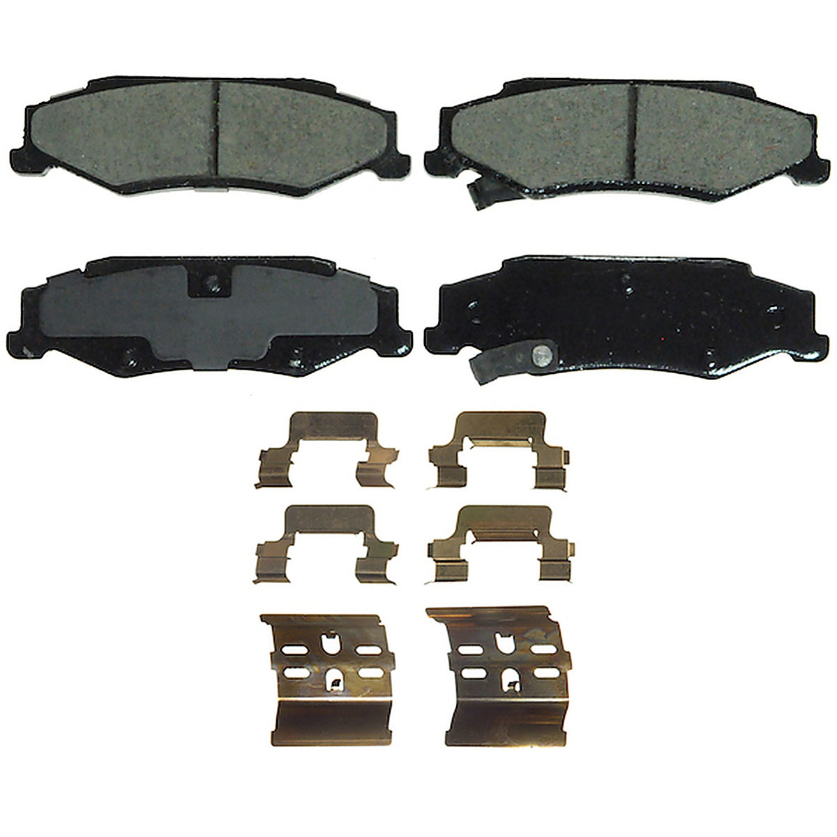 Wagner - ZD732 - Quickstop Rear Disc Brake Pad Set Ceramic